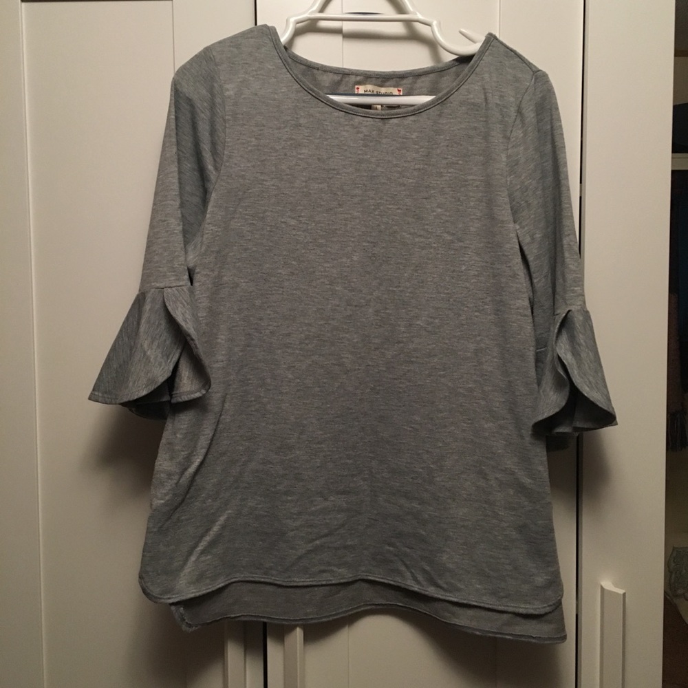 Bell sleeve sweater